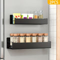 Magnetic Refrigerator Storage Rack – Wall-Mounted Kitchen Organizer